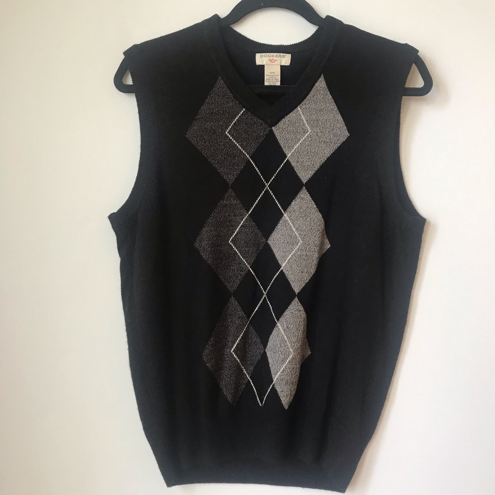 Dockers Men’s Sweater Vest V-neck Small